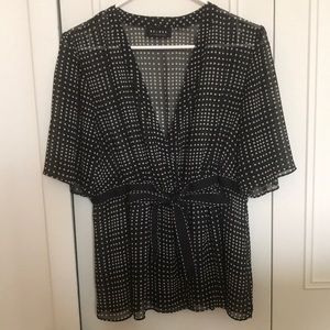 Wrap blouse